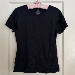 Frank & Oak Black Contour T-shirt